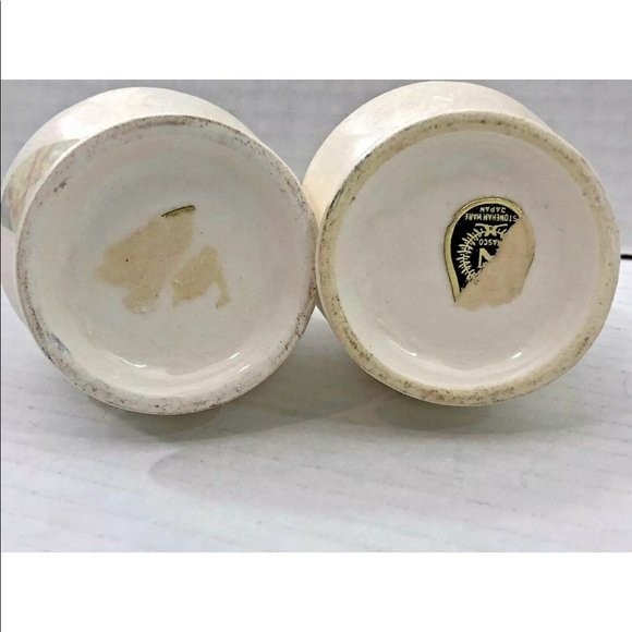 $6 each! Lot 2 Perfume Bottles Stopper porcelain Iridescent Opalescent VINTAGE - Picture 10 of 12